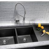 Solid Surface Quartz Composite Material Double Bowl Kitchen Sinks,resin Stone Kitchen Sinks thumbnail-1