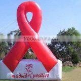 Inflatable AIDS Banner Inflatable AIDS Red Ribbon Inflatable AIDS Sign