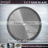 High Performance Aluminum Pipe Cutting Tungsten Carbide Tipped Saw Blades With Chrome Coating