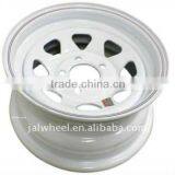 2016 Most Popular White Steel Trailer Rim Wheels thumbnail-1