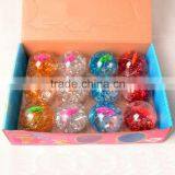 Crystal Fish Ball Cartoon Belt Small Fish Elastic Bouncing Ball Luminous Flash Magic Ball thumbnail-5