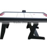 New design electric scoring ice hockey table fold up air powered hockey table with wheels