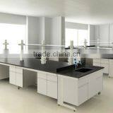 ChemBench Reserch Institute Laboratory Steel Central Bench w/ Fume Extraction, 1800lbs Capacity 48-60'' Depth x 30-36'' Height thumbnail-2