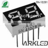 Very Small Size 0.28 Inch ,2 Digit Led Display ARKLED,7 Segment Led Display