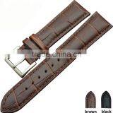 Jranter 2015 New Arrival Bulk Watch Genuine Crocodile Leather Straps With Buckle
