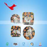 Paper Manufacturers Halloweens Square Printed 9" Paper Plate Fruit Dish Snack Container for Camping & Party thumbnail-4