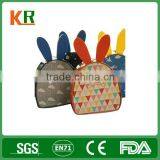 Music Cartoon Lovely Tin Box With a Animal Rabbit Toy for Kids