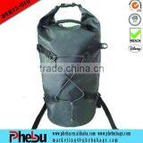 Tarpaulin Hiking Cylinder Backpack thumbnail-1