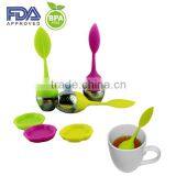 Silicone Tea Bag Infuser, Tea Infusers Strainer Loose Herbal Tea Leaf Filter thumbnail-3