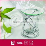 Silver metal aroma indoor personalized wholesale oil burners