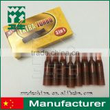 cigarette filter extra turbo 3 in 1 cigarette holder plastic brown new style 8piece