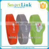 Cheap RFID Contactless Smart Silicone Wristband,13.56 MHz S50 1K Chip Bracelet,customzied Logo Printing thumbnail-6