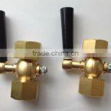 G1/2" Female Brass Gauge Cock, Pressure Gauge Cock Valve thumbnail-1
