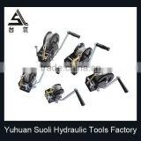 Manufacturing 1200lbs Galvanized Mechanical Shipyard Winch With Wire Rope thumbnail-6