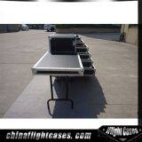 4 Drawers Aluminum Flight Case Carrying One Table Stand thumbnail-2