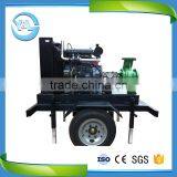 8inch Trailer Mounted Centrifugal Pump With 37KW Water Cooler Engine thumbnail-2