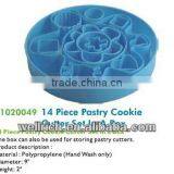 14 Piece Pastry Cookie Cutter Set In A Box 01020049 thumbnail-1