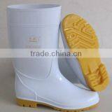 White PVC Gumboots thumbnail-3