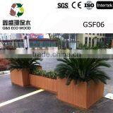 Wood Plastic Composite Wpc Flower Box in Garden thumbnail-2