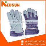 Full Palm Regular Leather Working Industrial Safety Gloves thumbnail-1