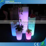 Trade Show Battery Powered RGB Light Illuminated Glowing Flower Pot thumbnail-4