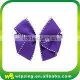 Decorative Red Polyester Grosgrain Ribbon Bow thumbnail-5