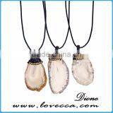 Gift For Wife Mom Natural Agate Necklace Crystal Necklace Stone Agate Jewelry thumbnail-3