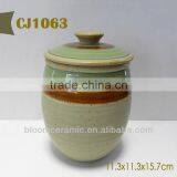 Ceramic storage container