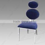 Dining Chair Stainless Steel Base Velout Cover thumbnail-1