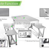 METAL FOLDING IRON TABLE AND CHAIRS WITH ALUMINUM LEGS thumbnail-3