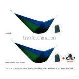 Carries Portable Parachute Nylon Fabric Travel Camping Ripstop Hammock thumbnail-6