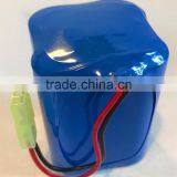 12.8V 3.3Ah LiFePO4 Lithium Battery Pack & Female Mini Tamiya Connector thumbnail-1