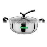 WX High Quality Stainless Steel Stock Pot/Sauce Pot/Hot Pot thumbnail-3