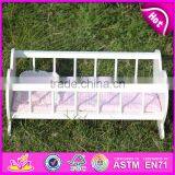 New Cute Kids Wooden Toy Beds for Dolls W06E010A thumbnail-2