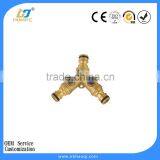 Garden Brass Hose 3 Way Tap Connector thumbnail-3