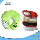 Plush Material With Hollow Microfiber Filling Rabbit U Shape Neck Pillow thumbnail-1