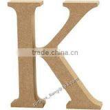 Wooden MDF Letter K, Alphabet Letter thumbnail-1