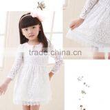 2015 Winter Lace Casual Girls Dress Cute Fashion Girl Party Children Dress Vestido Meninas Baby Princess Dress Kids Dress thumbnail-5