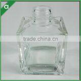 Square Glass Bottle for 150ml Reed Diffuser Oil With Aluminium Crown Cap