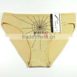 Yun Meng Ni Underwear Fashion Spider Web Printing Briefs Soft Cotton Sexy Woman Panties thumbnail-6
