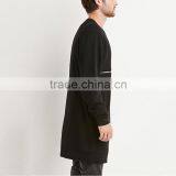 Wholesale Make Your Own Crew Neck Black Tall Sweatshirts Mens Sweatshirts thumbnail-2
