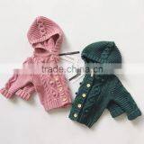 1-6 Years 2017 New Wholesale Autumn Cotton Knitted Full Sleeves Kids Girls Sweaters (pick Size Color) thumbnail-2