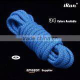 Neon Green Yeezy Rope Athletic Shoelaces For 3M Party Sneakers - Custom Reflective Round Fully Aupek Shoe Laces For Trainer thumbnail-2