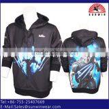 Custom Cheap Fleece Hooded Sweatshirts Branded Hoodies for Men thumbnail-2