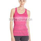 Women's Curved Hem Bright Color Mesh Tank Clothing Manufacturer thumbnail-4
