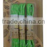 Factory Supply Round Polyester Green Custom Shoe Laces Printed