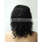 Black Rose Elastic Band Brazilian Hair Glueless Full Lace Wig, African Braided Human Hair Full Lace Wig thumbnail-3