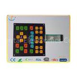 Polydome Metal Dome LED Membrane Switch Panel RoHS SGS With Autotype PC / PET Overlay