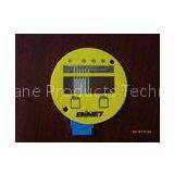 Free Design Gloss Membrane Switch Keypads With Clear Window and 3M Adhesive