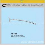 hot sale supermarket metal cloth wall hook for display